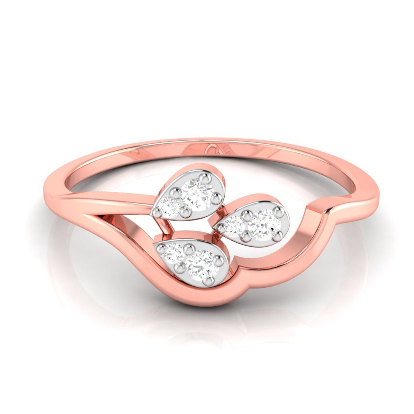 Brine lab grown diamond ring sleek ring Fiona Diamonds