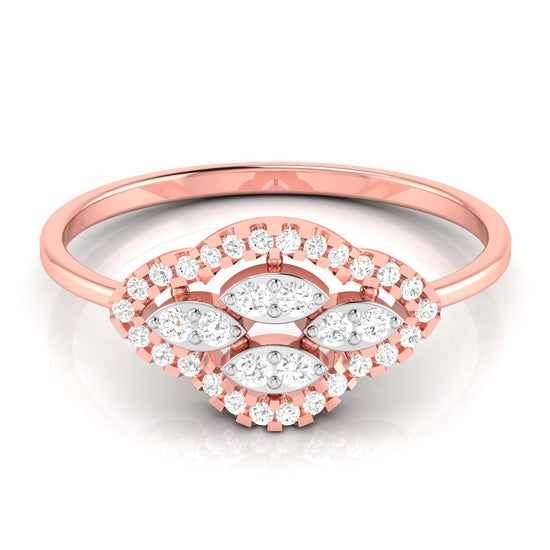 Logenze lab grown diamond ring unique ring design Fiona Diamonds