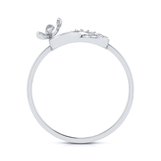 Prime lab grown diamond ring sleek ring Fiona Diamonds