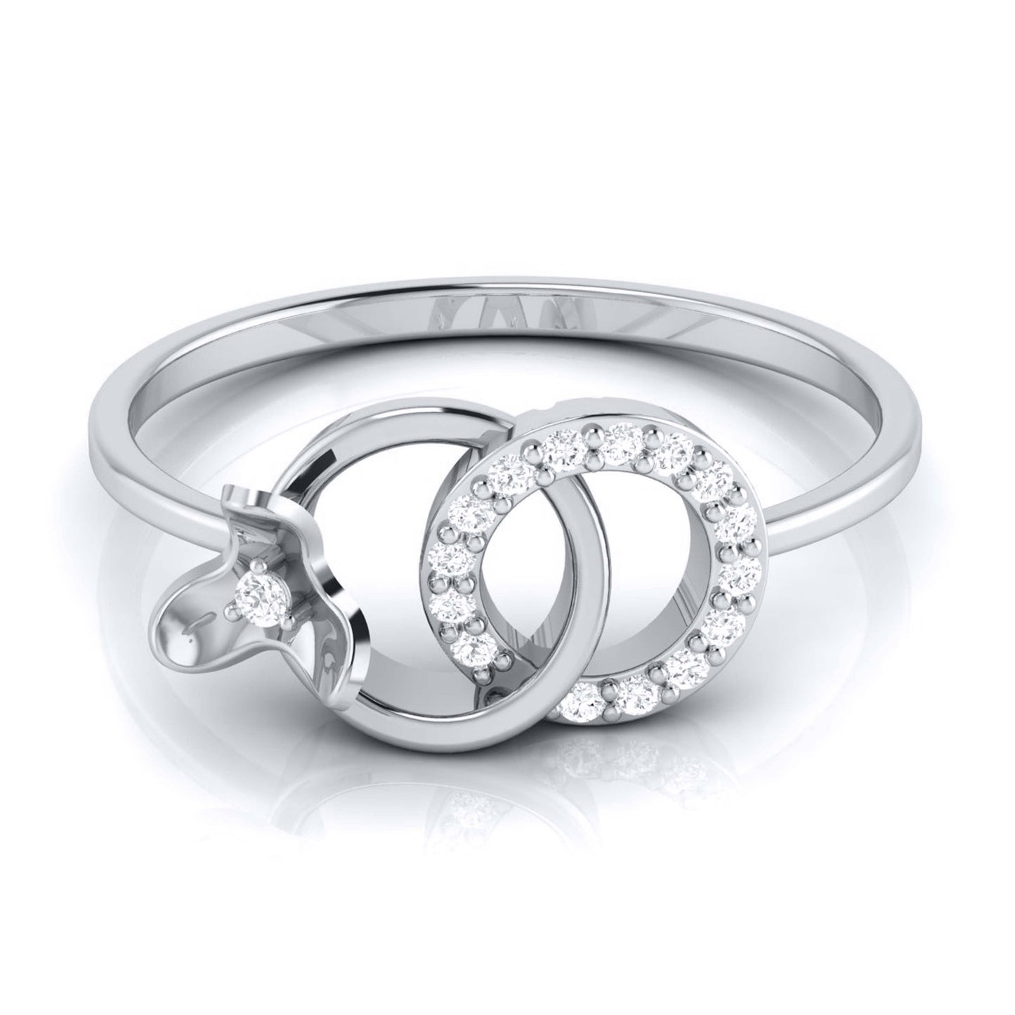 Prime lab grown diamond ring sleek ring Fiona Diamonds