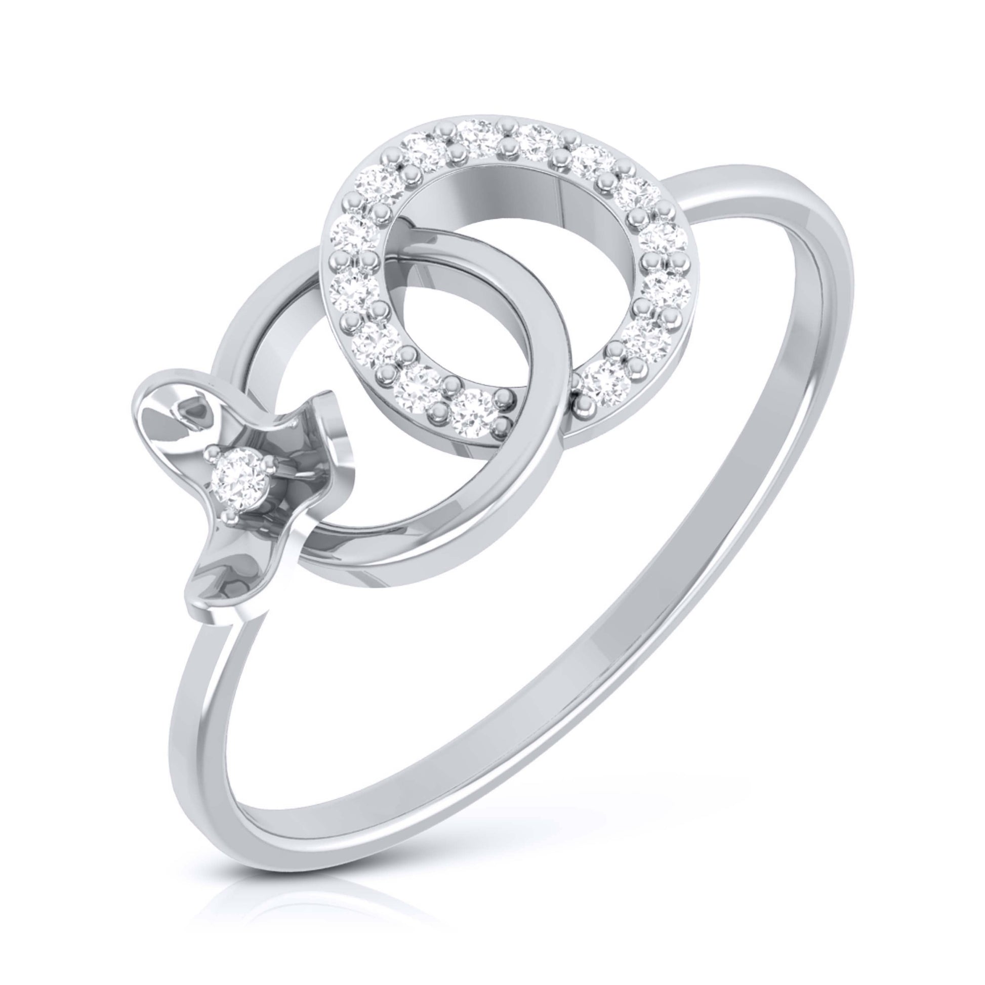 Prime lab grown diamond ring sleek ring Fiona Diamonds