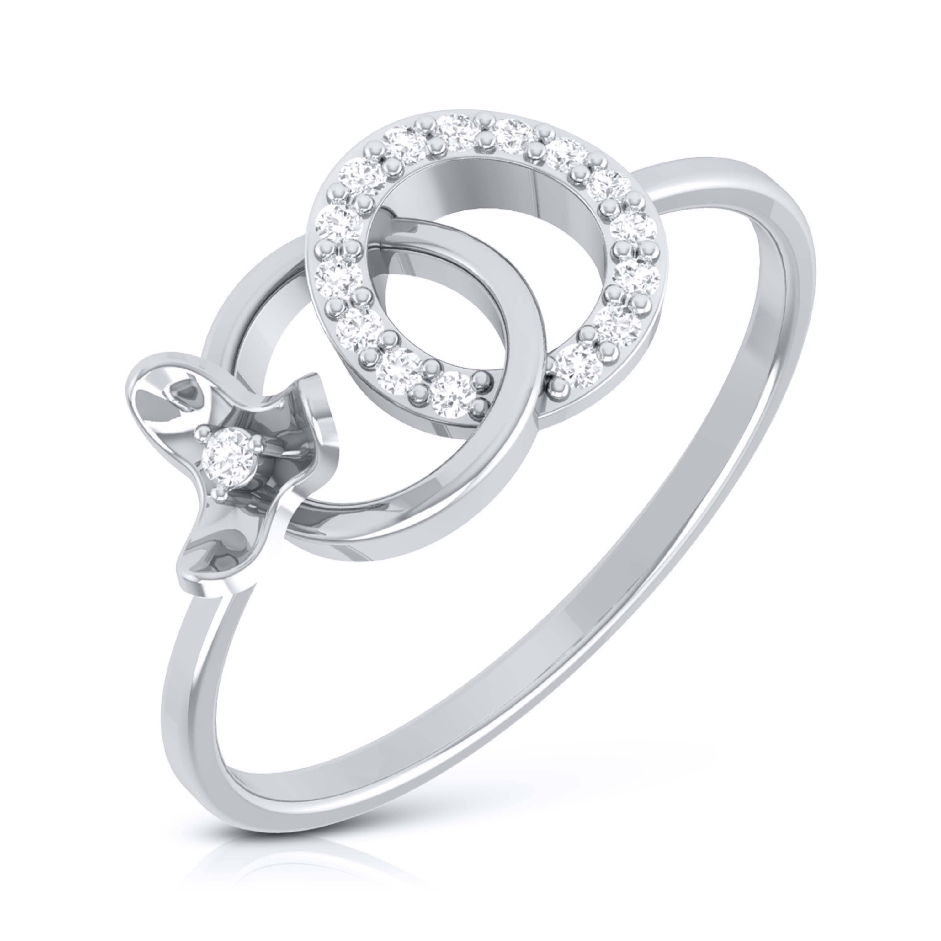 Prime lab grown diamond ring sleek ring Fiona Diamonds