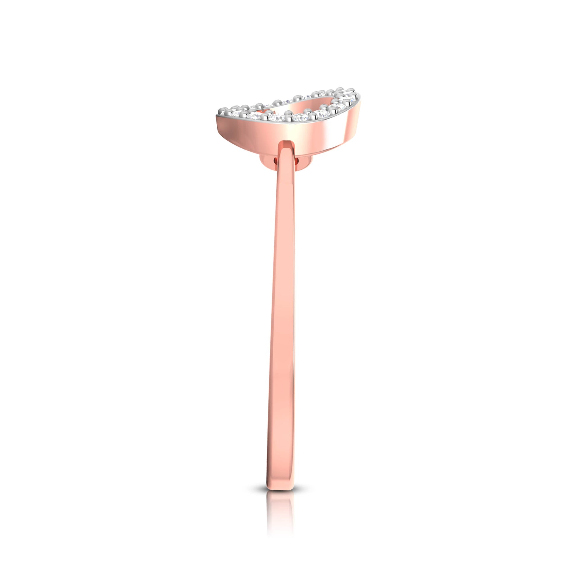 Coalition lab grown diamond ring simple round ring design Fiona Diamonds