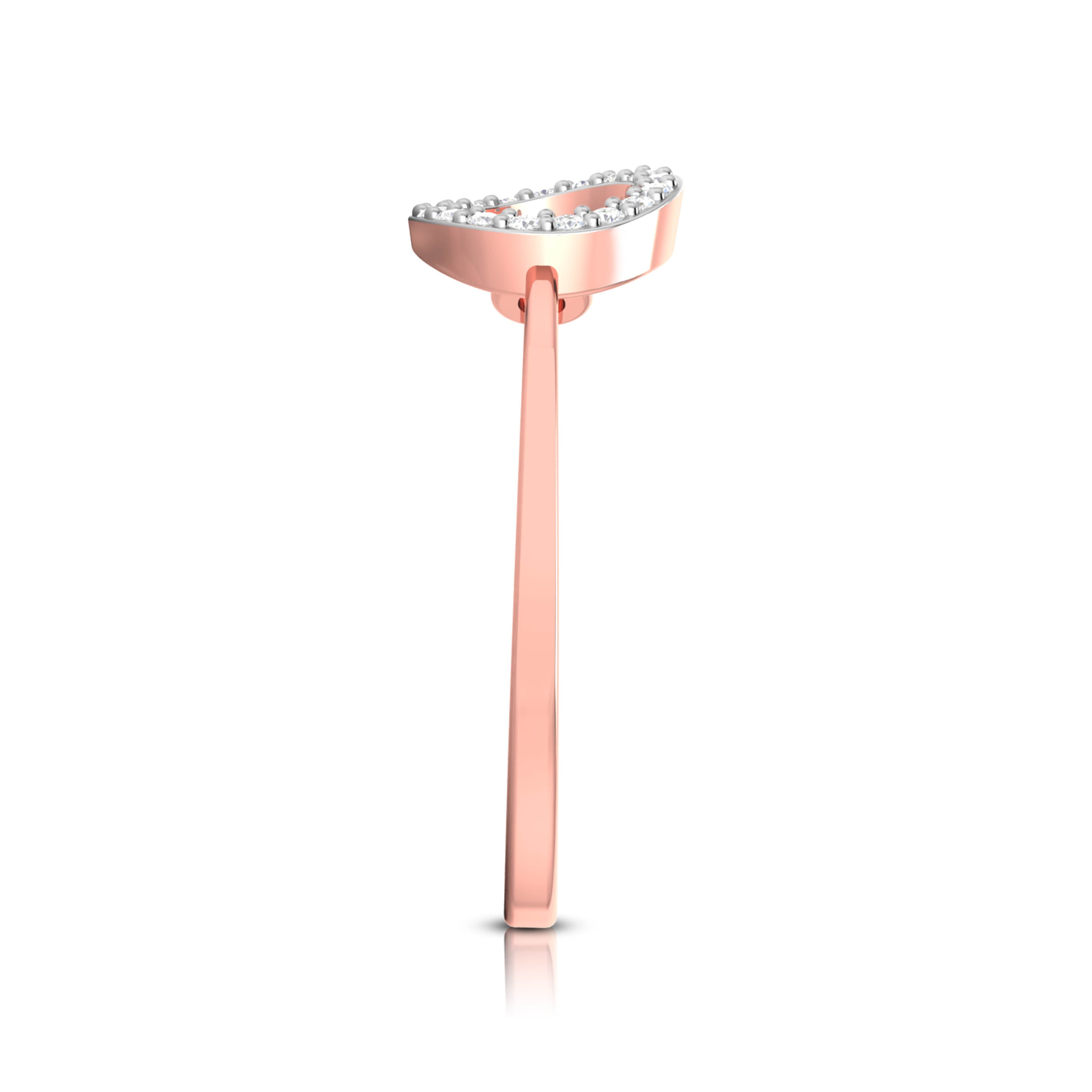 Coalition lab grown diamond ring simple round ring design Fiona Diamonds