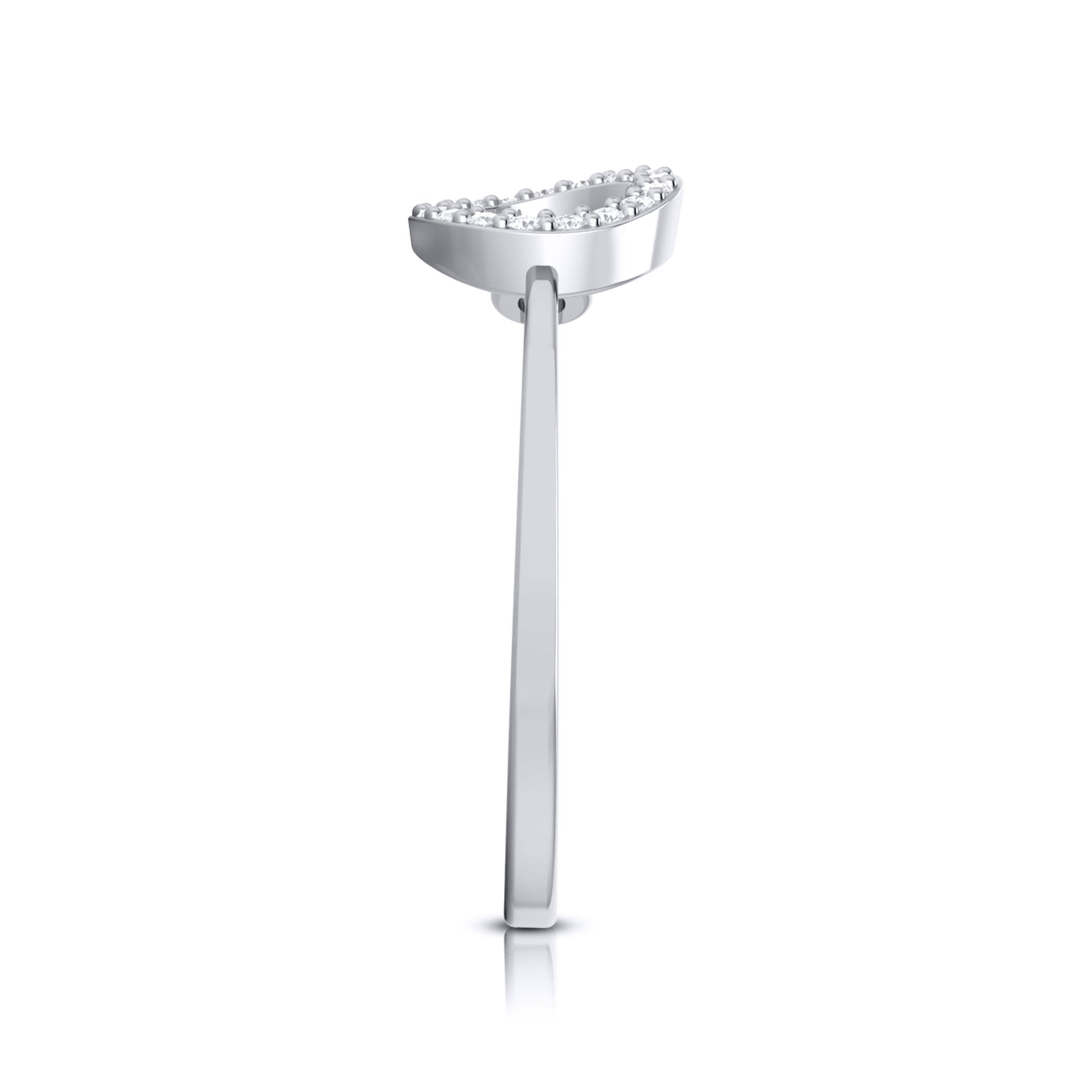 Coalition lab grown diamond ring simple round ring design Fiona Diamonds