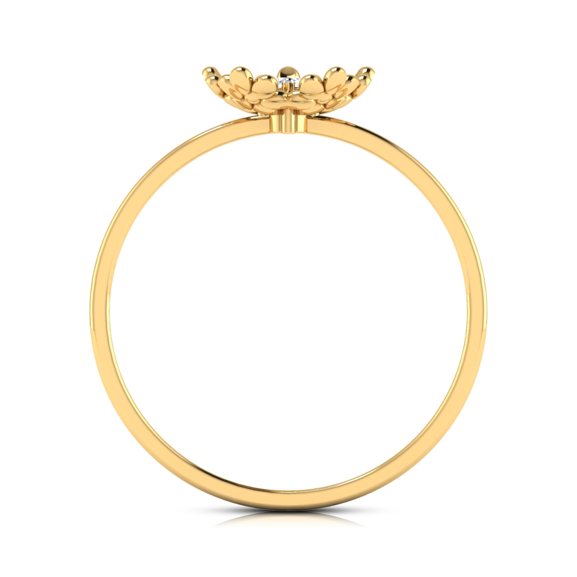 Alliance lab grown diamond ring sleek ring Fiona Diamonds