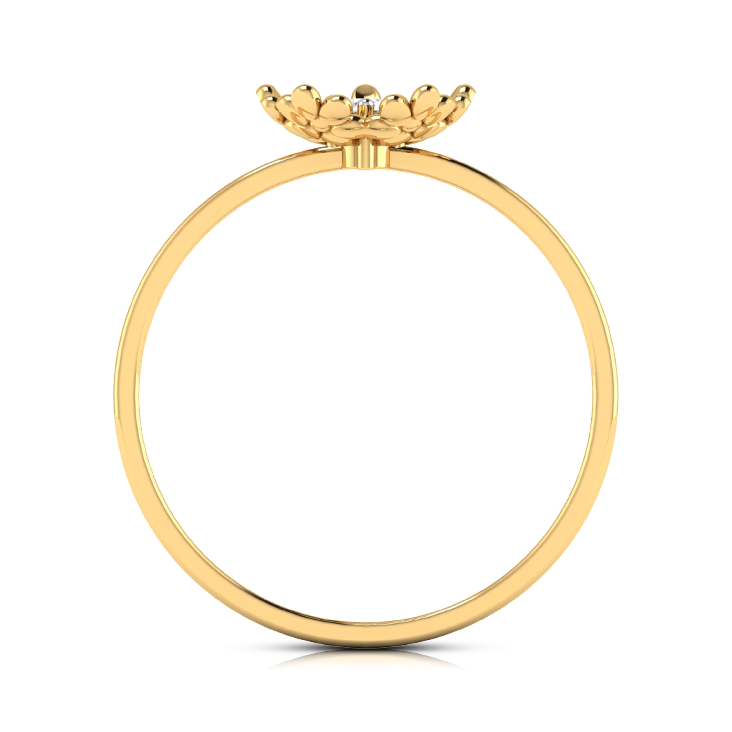 Alliance lab grown diamond ring sleek ring Fiona Diamonds