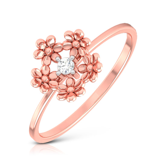 Alliance lab grown diamond ring sleek ring Fiona Diamonds