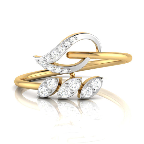 Rose Gold & Black Finish AD Ring | Zevar Designs - Australia's Premium  Fashion Jewellery Store