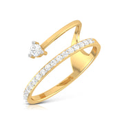 Orion lab grown diamond ring sleek ring Fiona Diamonds