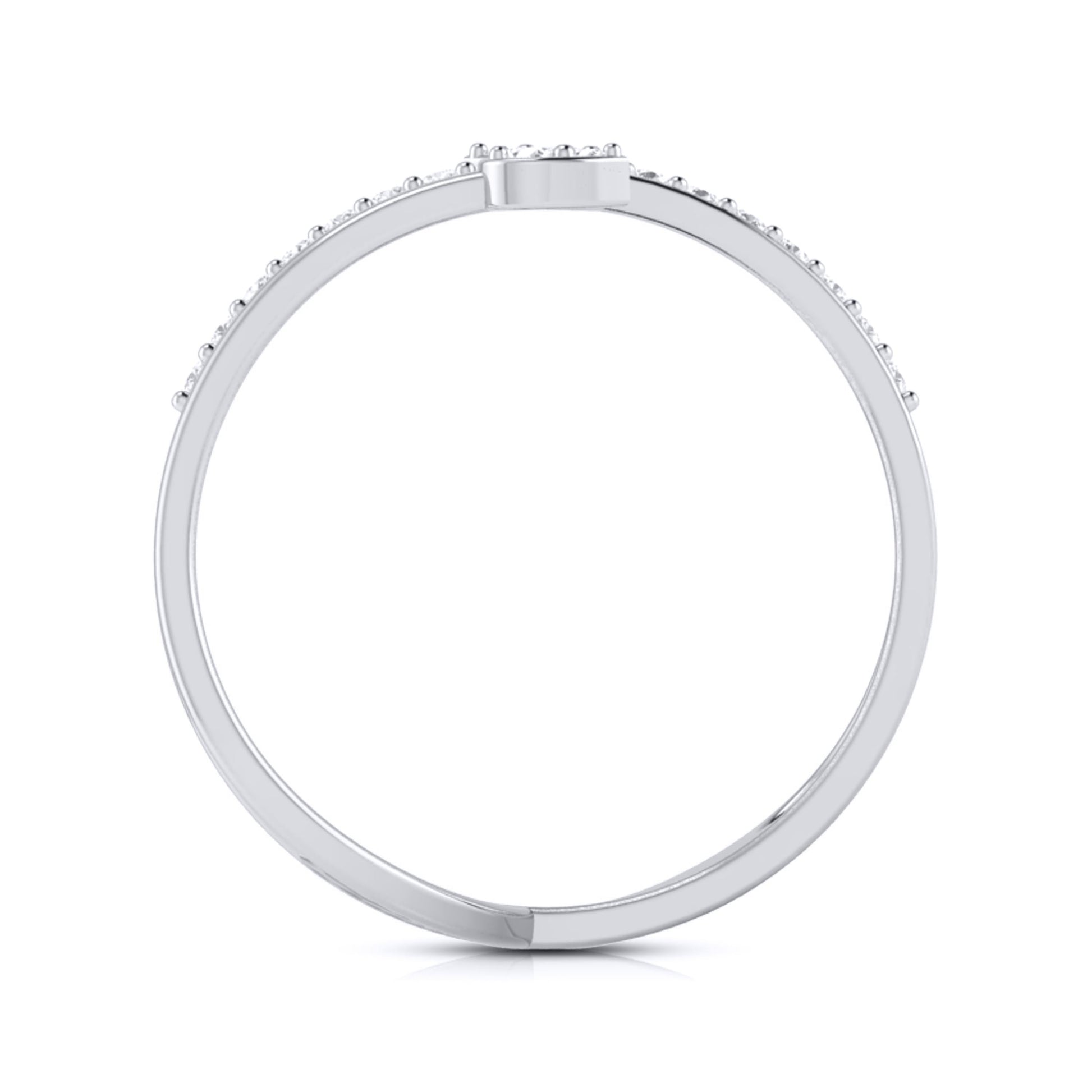 Polypody lab grown diamond ring trendy ring design Fiona Diamonds