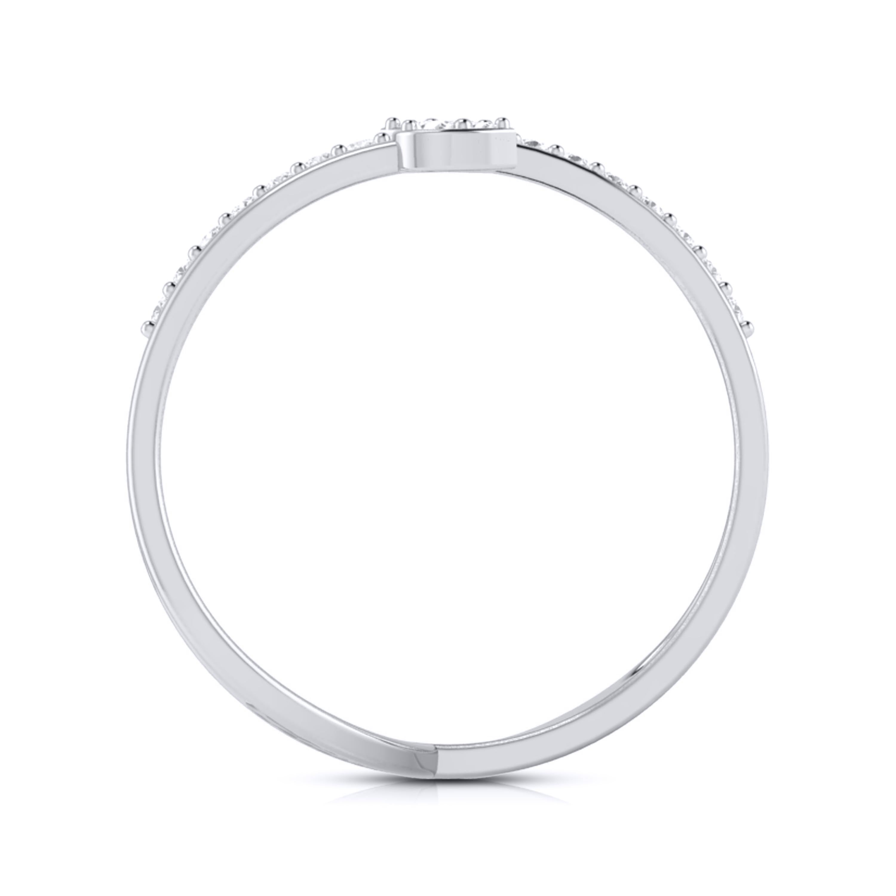 Polypody lab grown diamond ring trendy ring design Fiona Diamonds