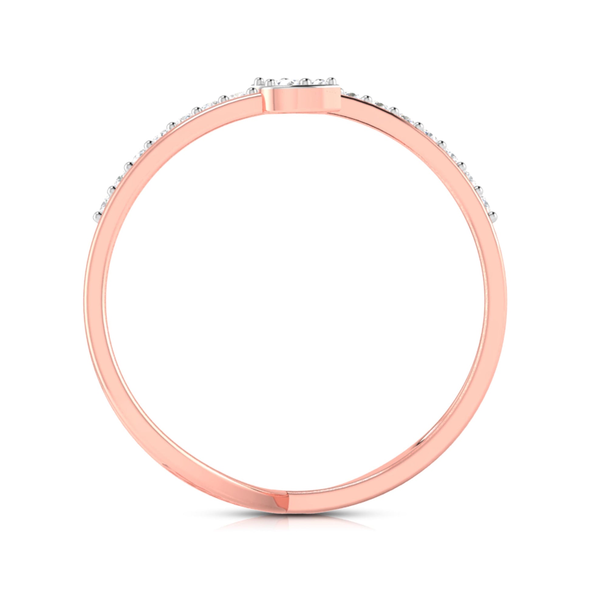 Polypody lab grown diamond ring trendy ring design Fiona Diamonds