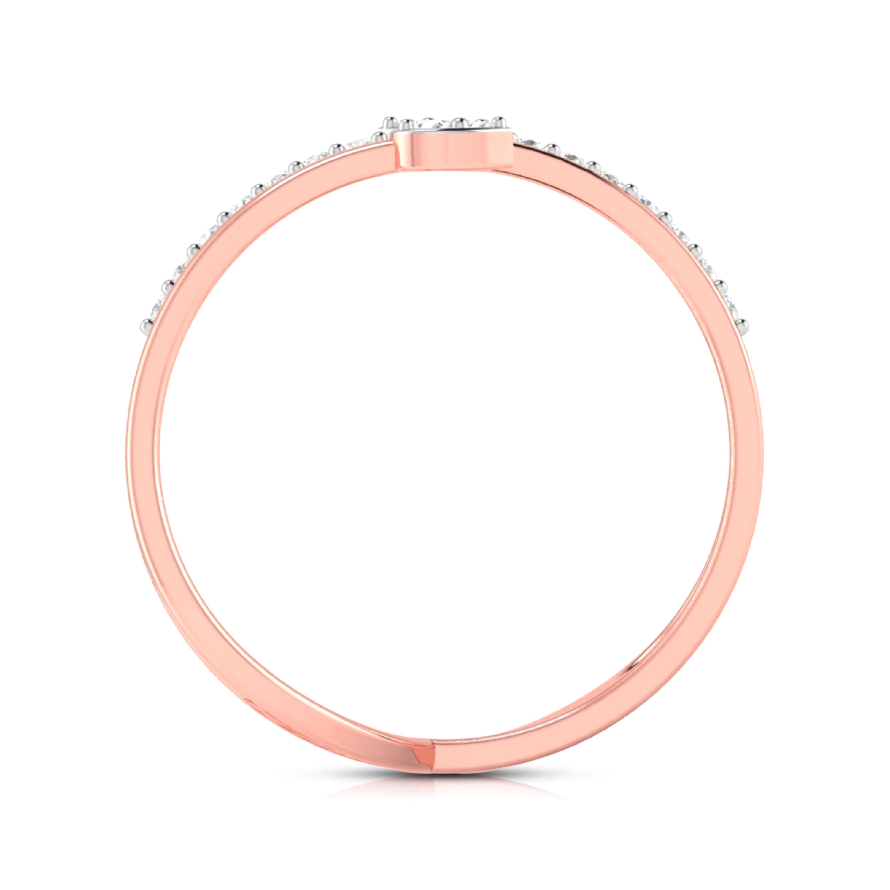 Polypody lab grown diamond ring trendy ring design Fiona Diamonds