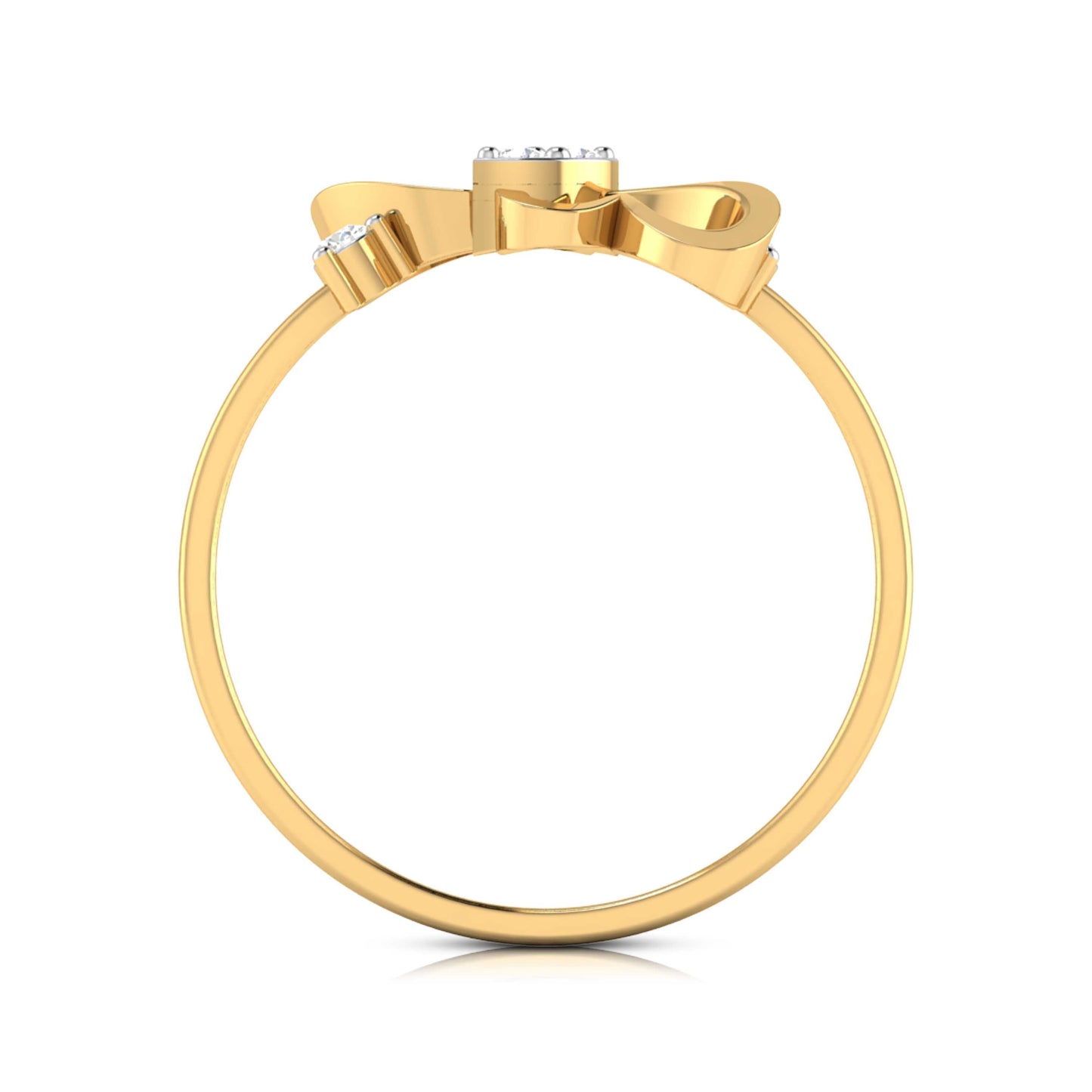 Load image into Gallery viewer, Ensnare lab grown diamond ring simple round ring design Fiona Diamonds
