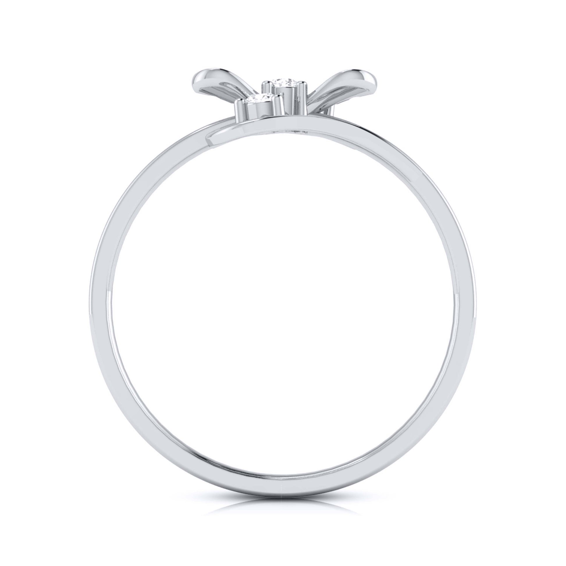 Conception lab grown diamond ring sleek ring Fiona Diamonds