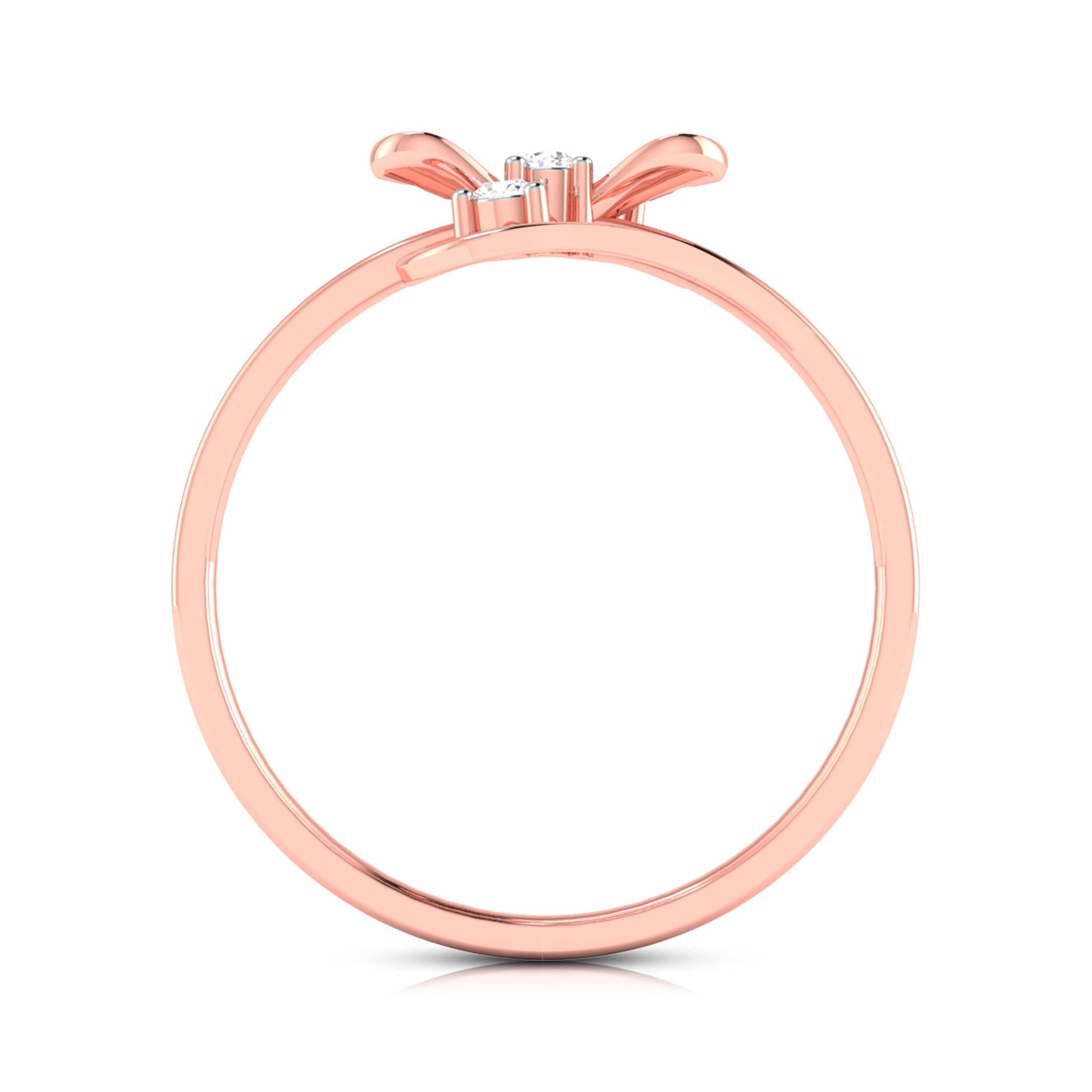 Conception lab grown diamond ring sleek ring Fiona Diamonds