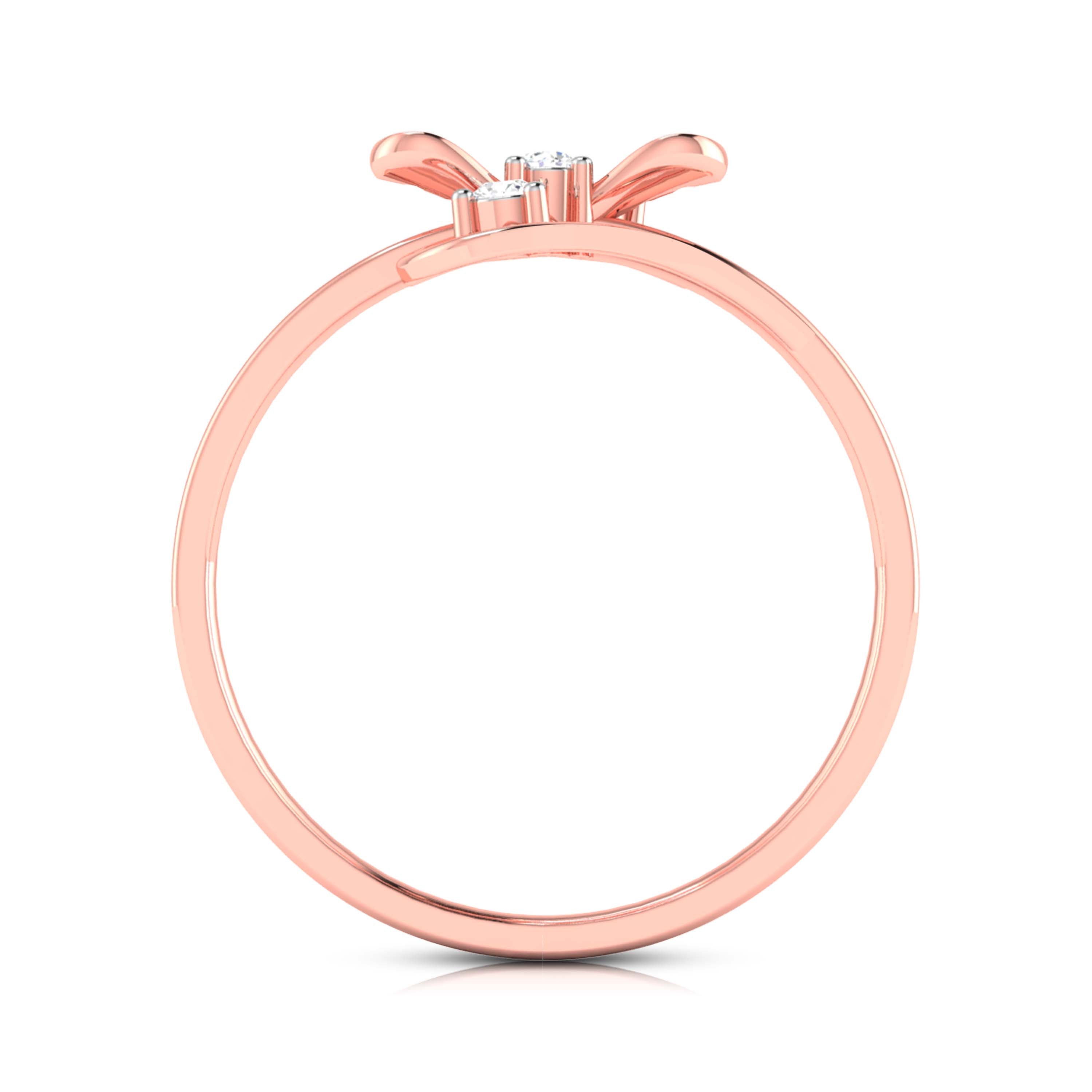 Conception lab grown diamond ring sleek ring Fiona Diamonds