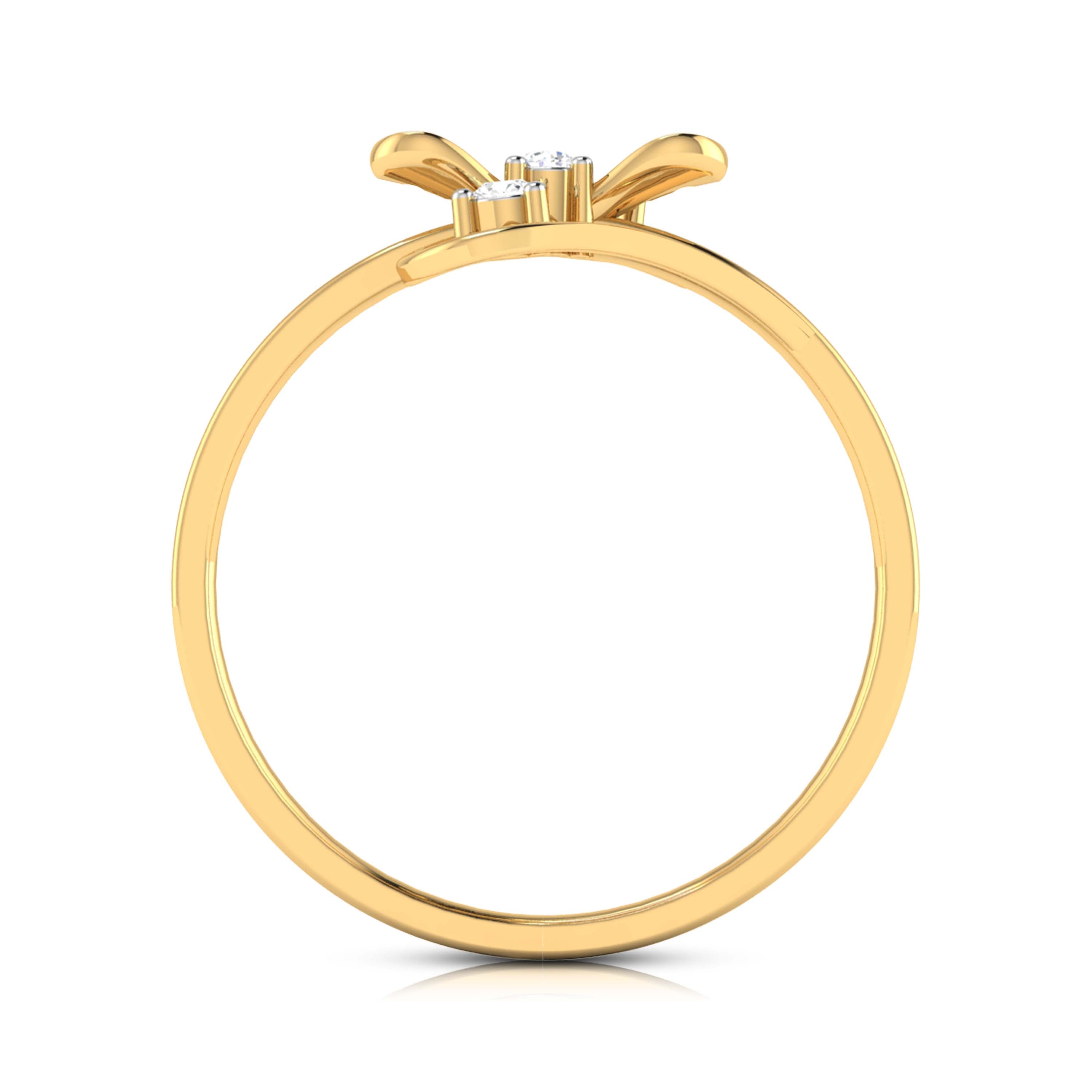 Conception lab grown diamond ring sleek ring Fiona Diamonds
