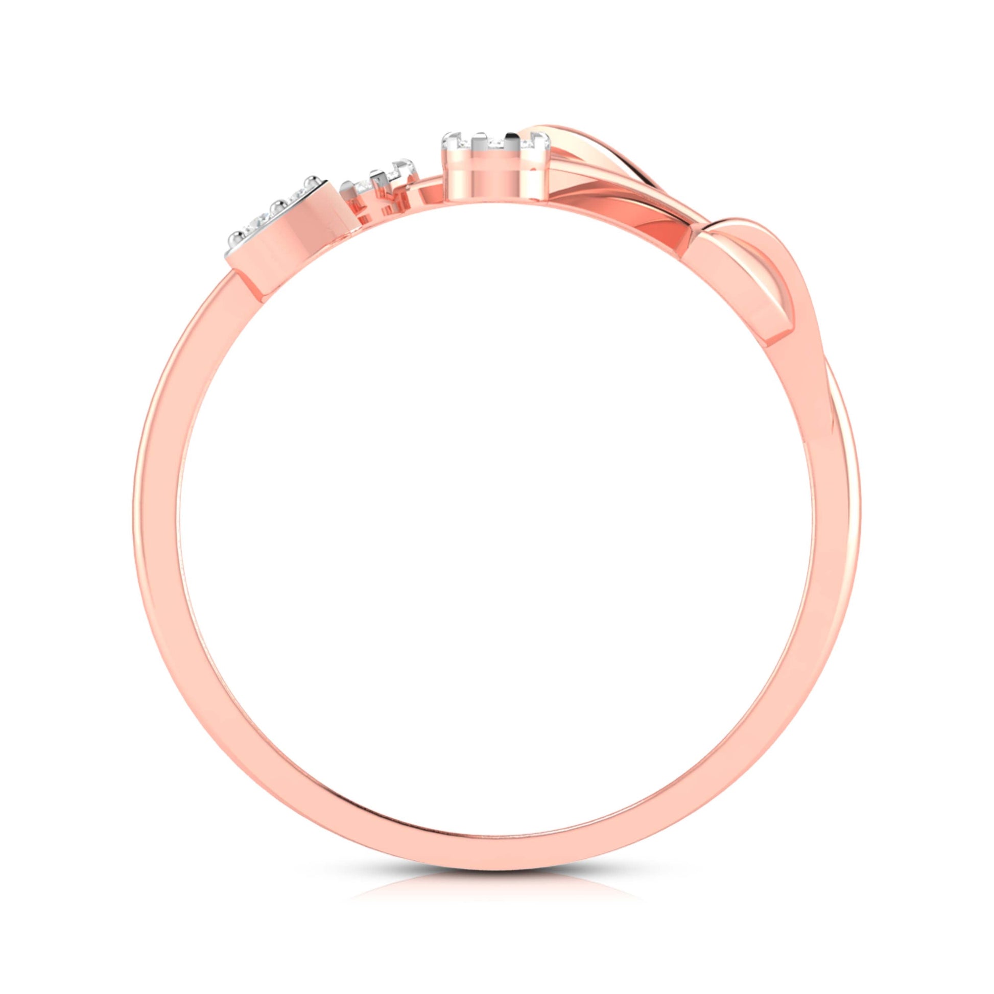 Cotyledon lab grown diamond ring unique ring design Fiona Diamonds