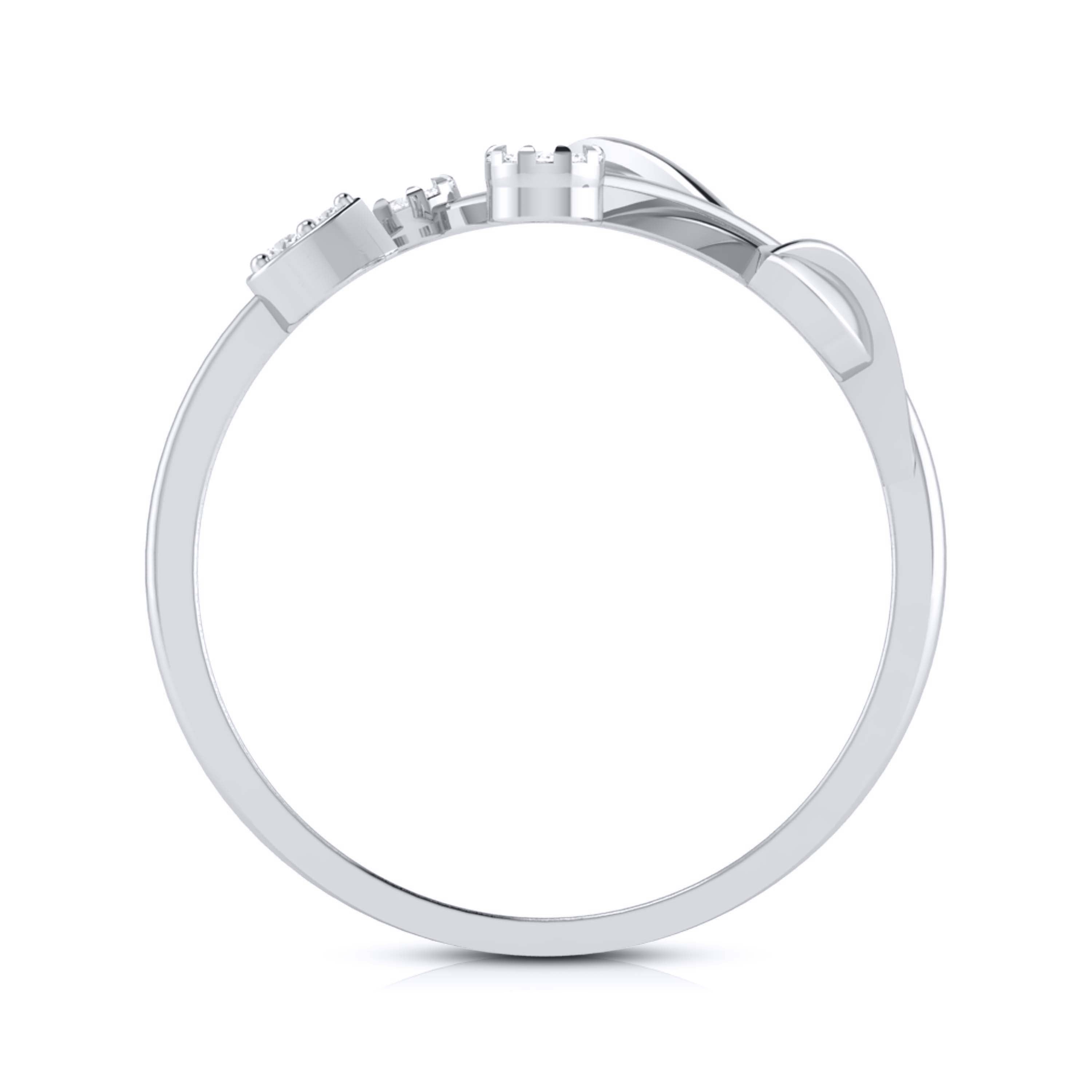 Cotyledon lab grown diamond ring unique ring design Fiona Diamonds
