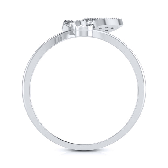 Butterfingers lab grown diamond ring trendy ring design Fiona Diamonds