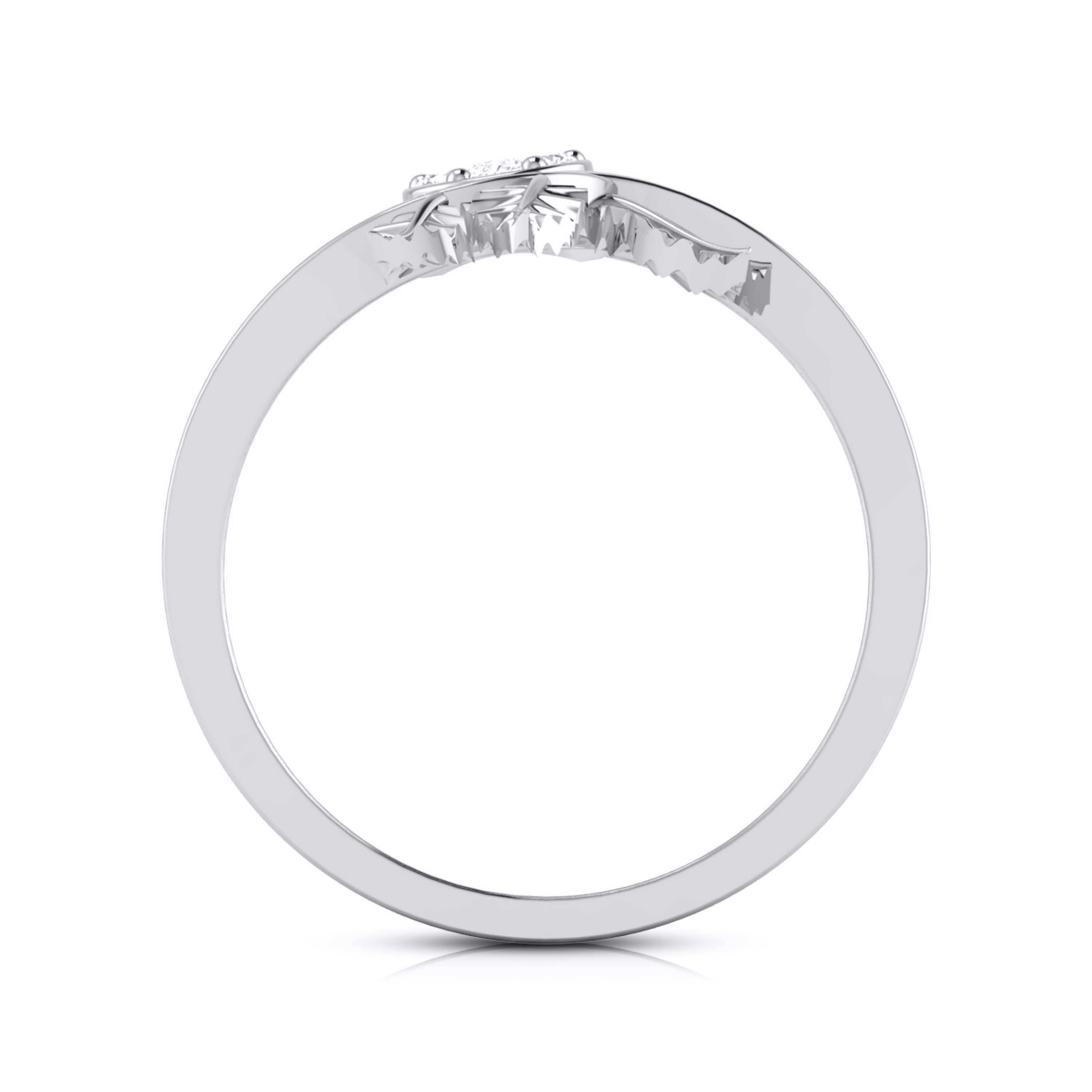 Prodigy lab grown diamond ring unique ring design Fiona Diamonds