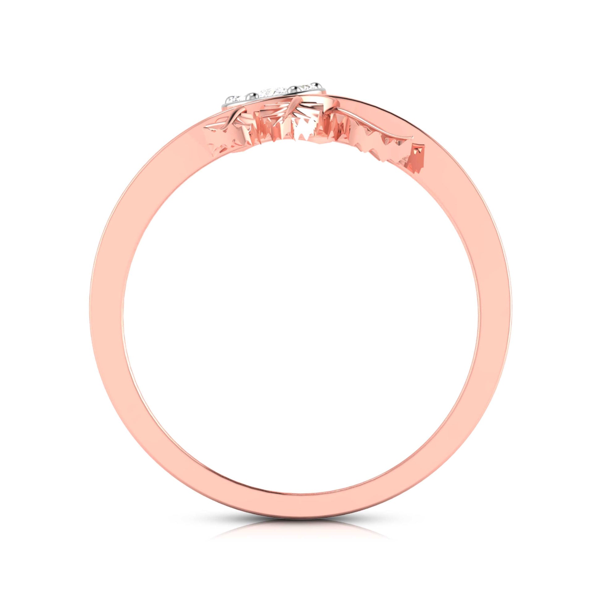 Prodigy lab grown diamond ring unique ring design Fiona Diamonds