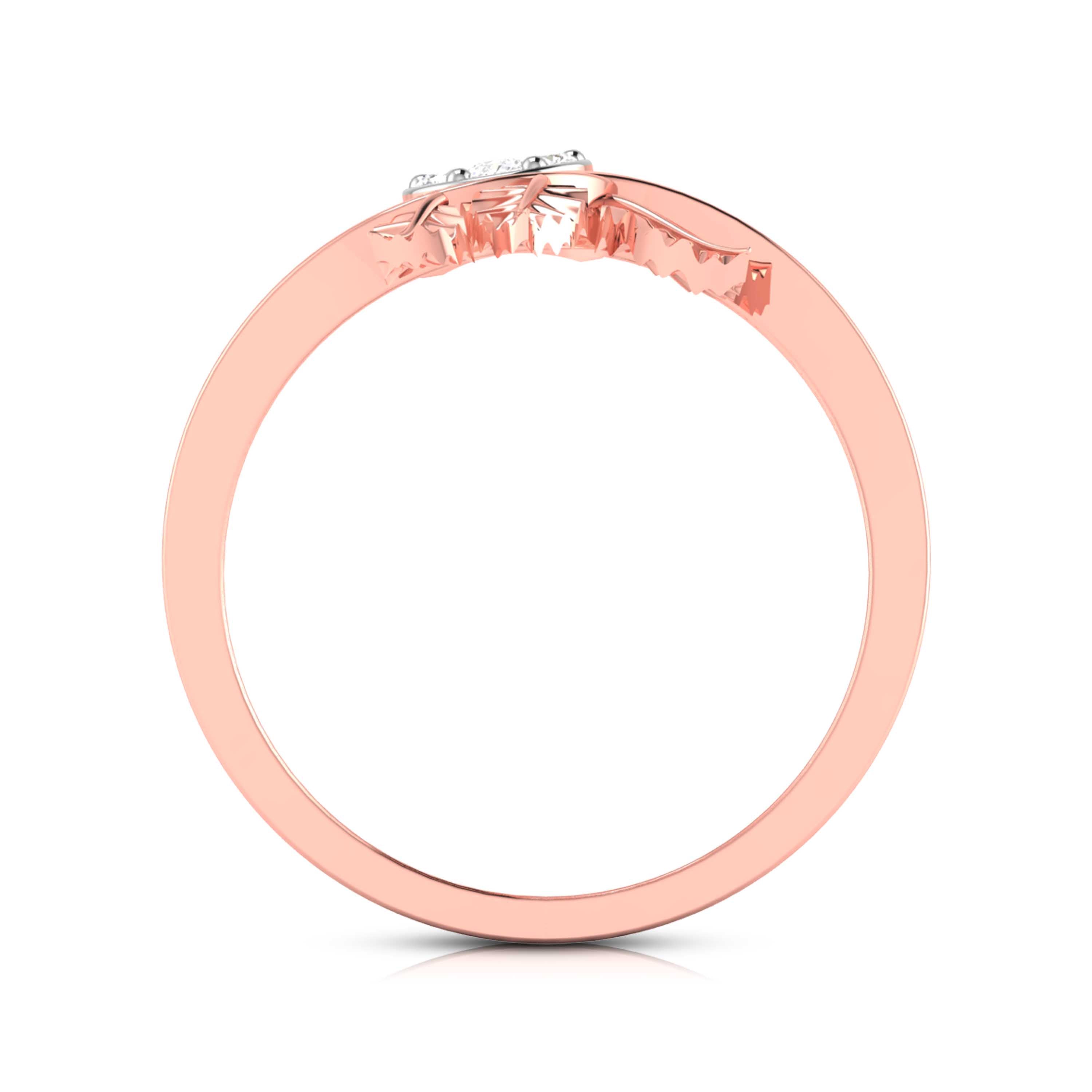Prodigy lab grown diamond ring unique ring design Fiona Diamonds
