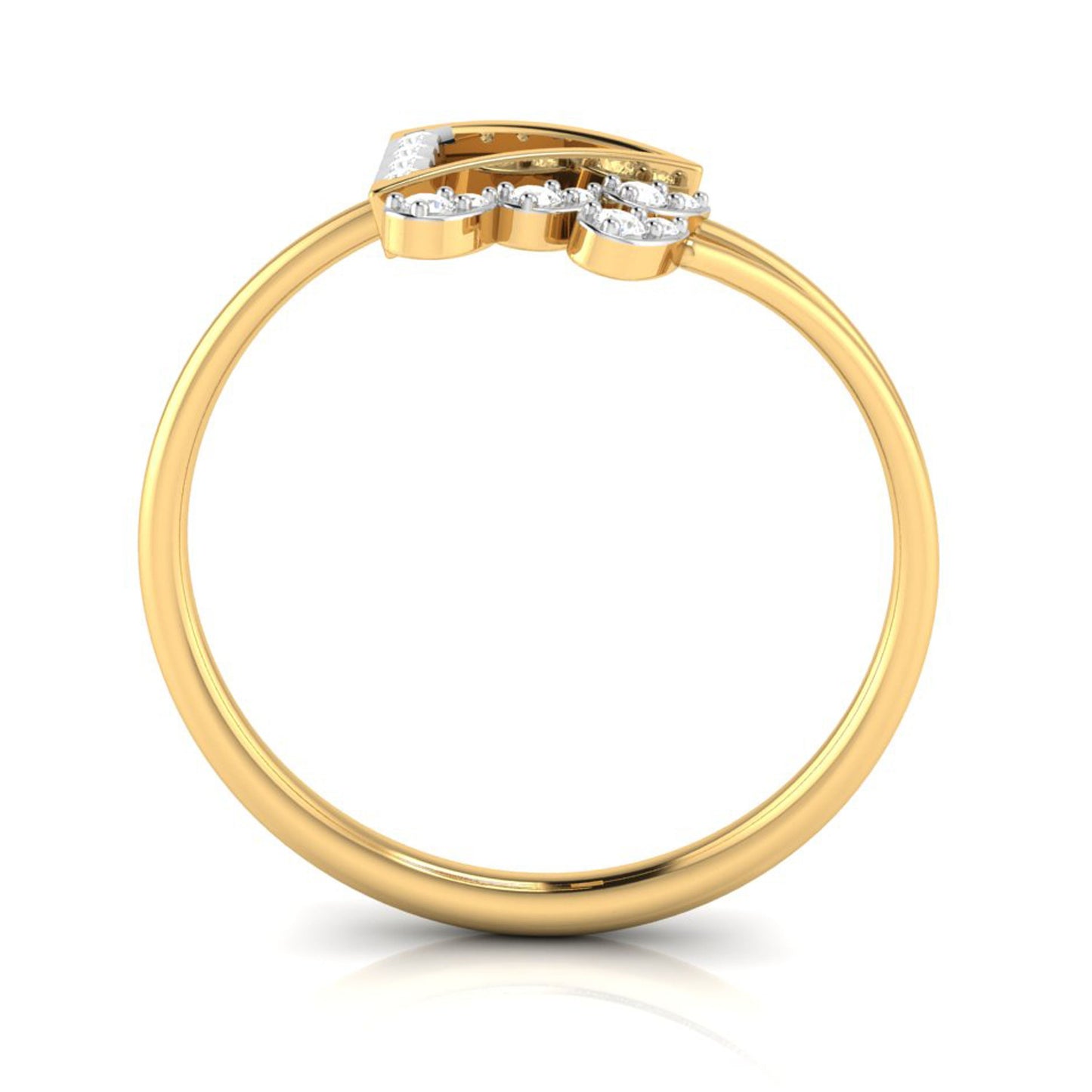 Load image into Gallery viewer, Pollack lab grown diamond ring simple round ring design Fiona Diamonds
