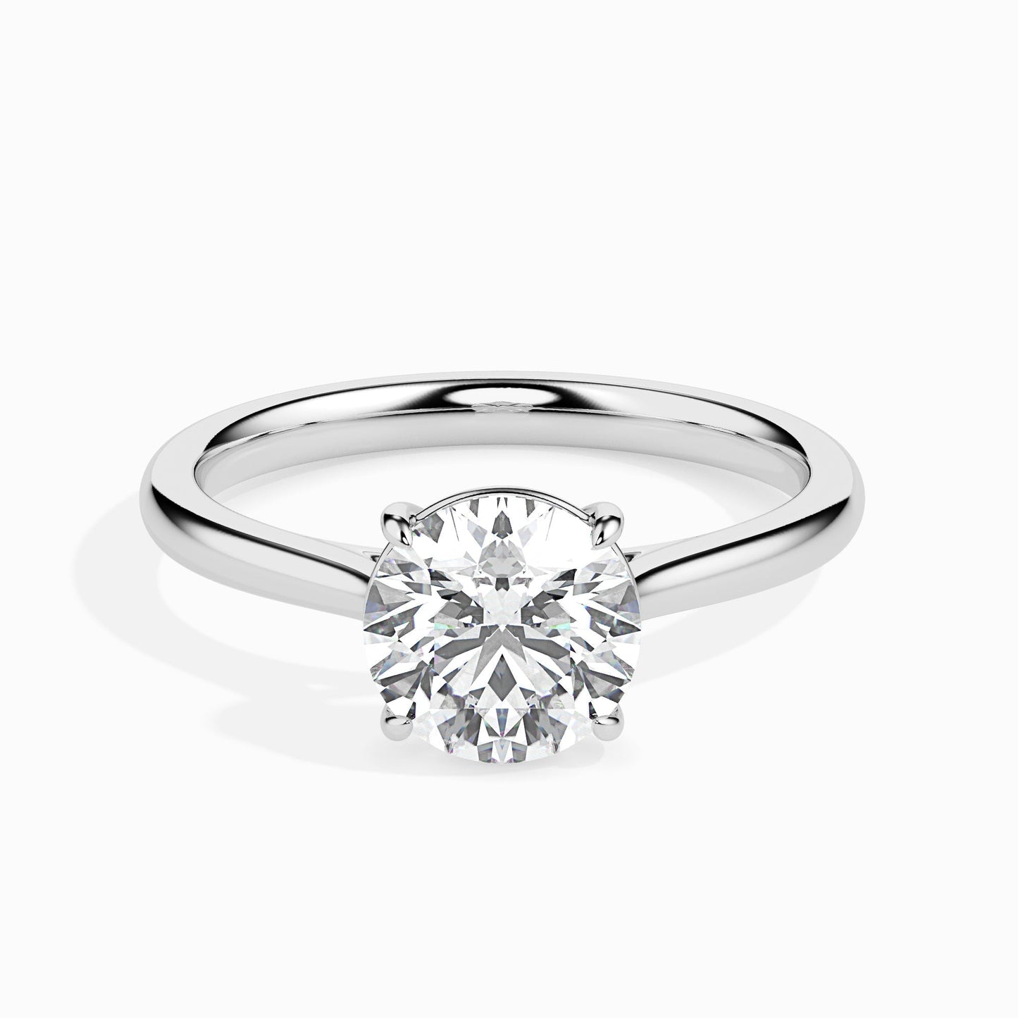 1.5ct Round Lab Diamond Willa Solitaire Ring - Fiona Diamonds - Fiona Diamonds