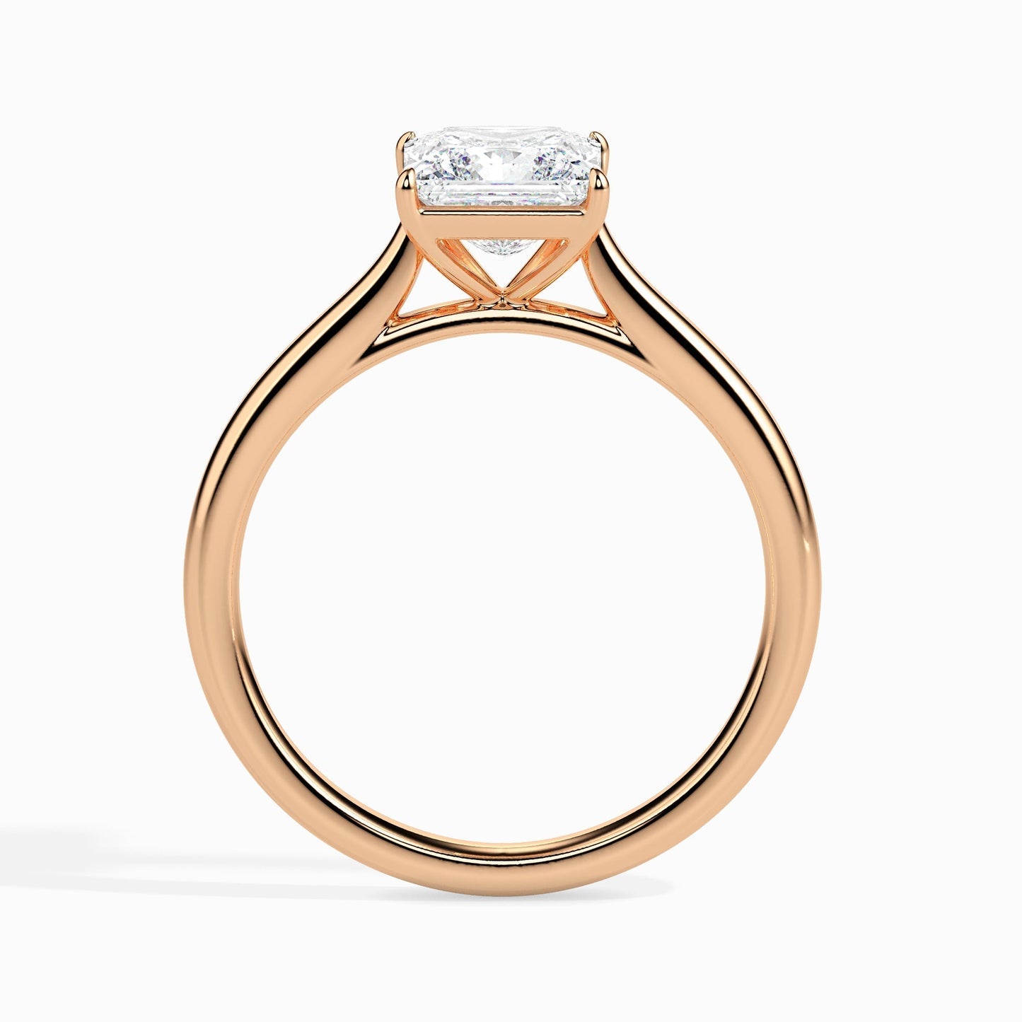 2ct Princess Lab Diamond Ava Solitaire Ring - Fiona Diamonds - Fiona Diamonds
