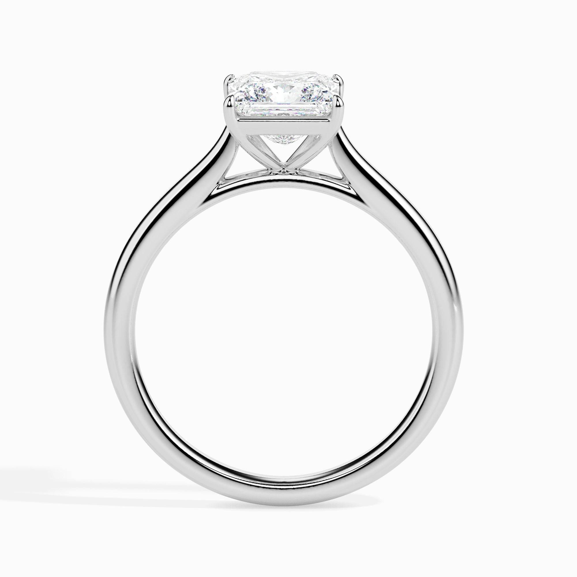 1ct Princess Lab Diamond Ava Solitaire Ring - Fiona Diamonds - Fiona Diamonds