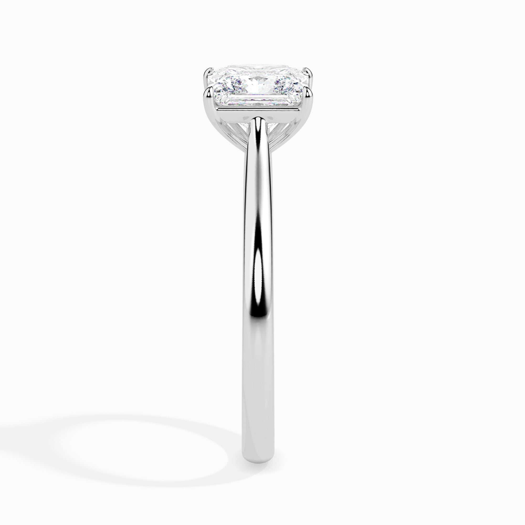 1ct Princess Lab Diamond Ava Solitaire Ring - Fiona Diamonds - Fiona Diamonds