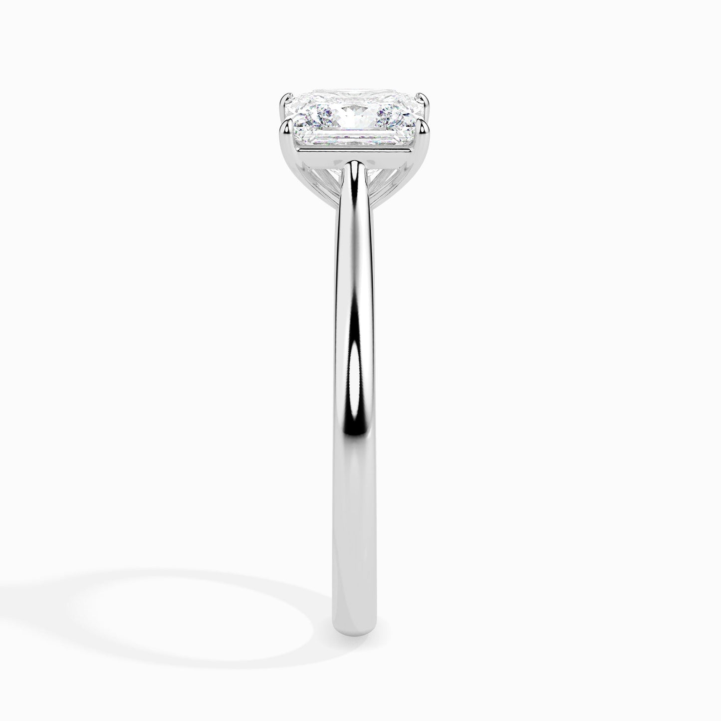 1.5ct Princess Lab Diamond Ava Solitaire Ring - Fiona Diamonds - Fiona Diamonds
