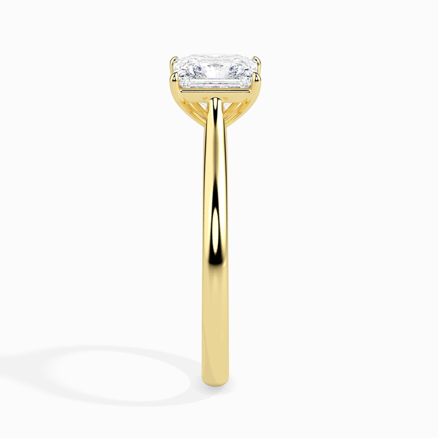 1ct Princess Lab Diamond Ava Solitaire Ring - Fiona Diamonds - Fiona Diamonds