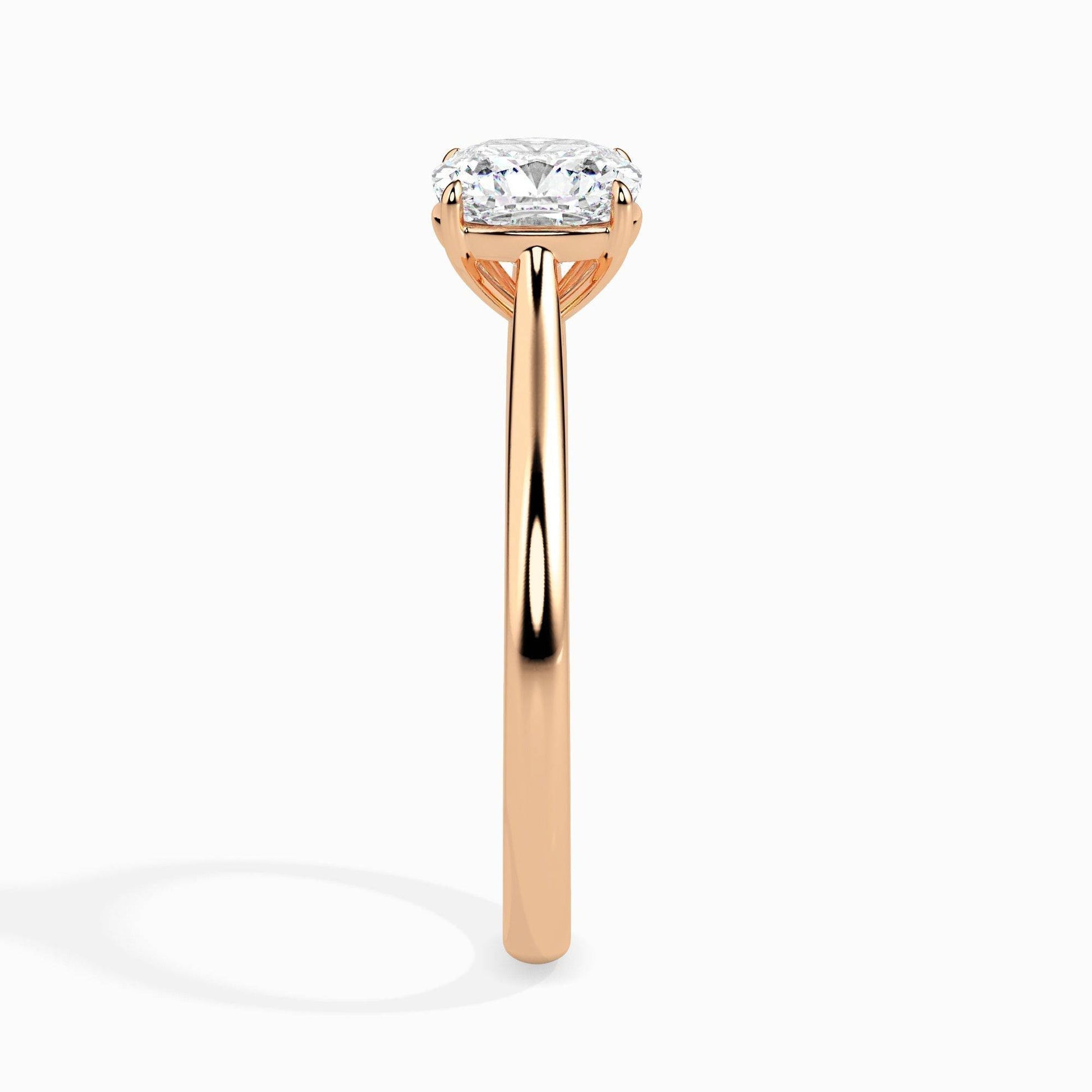 2ct Cushion Lab Diamond Dream Solitaire Ring - Fiona Diamonds - Fiona Diamonds