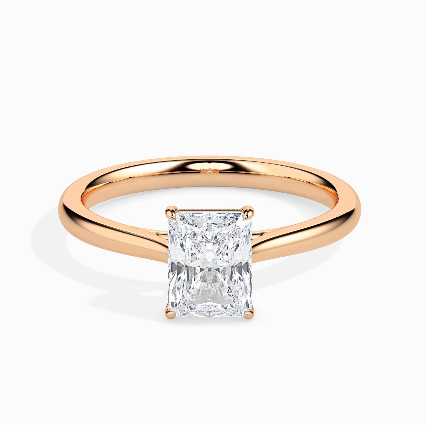 1.5ct Radiant Lab Diamond Camila Solitaire Ring - Fiona Diamonds - Fiona Diamonds