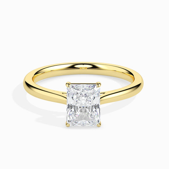 2ct Radiant Lab Diamond Camila Solitaire Ring - Fiona Diamonds - Fiona Diamonds