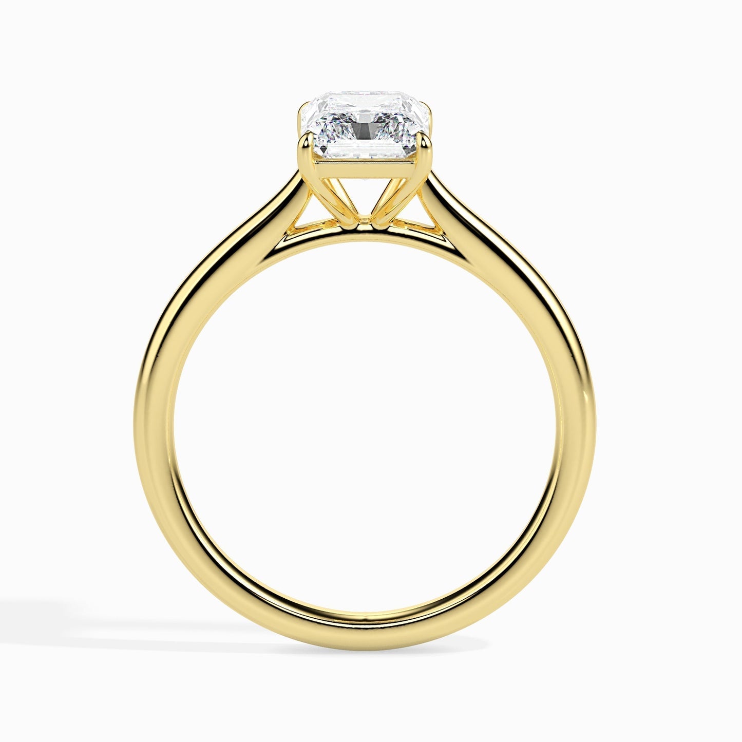 1.5ct Radiant Lab Diamond Camila Solitaire Ring - Fiona Diamonds - Fiona Diamonds