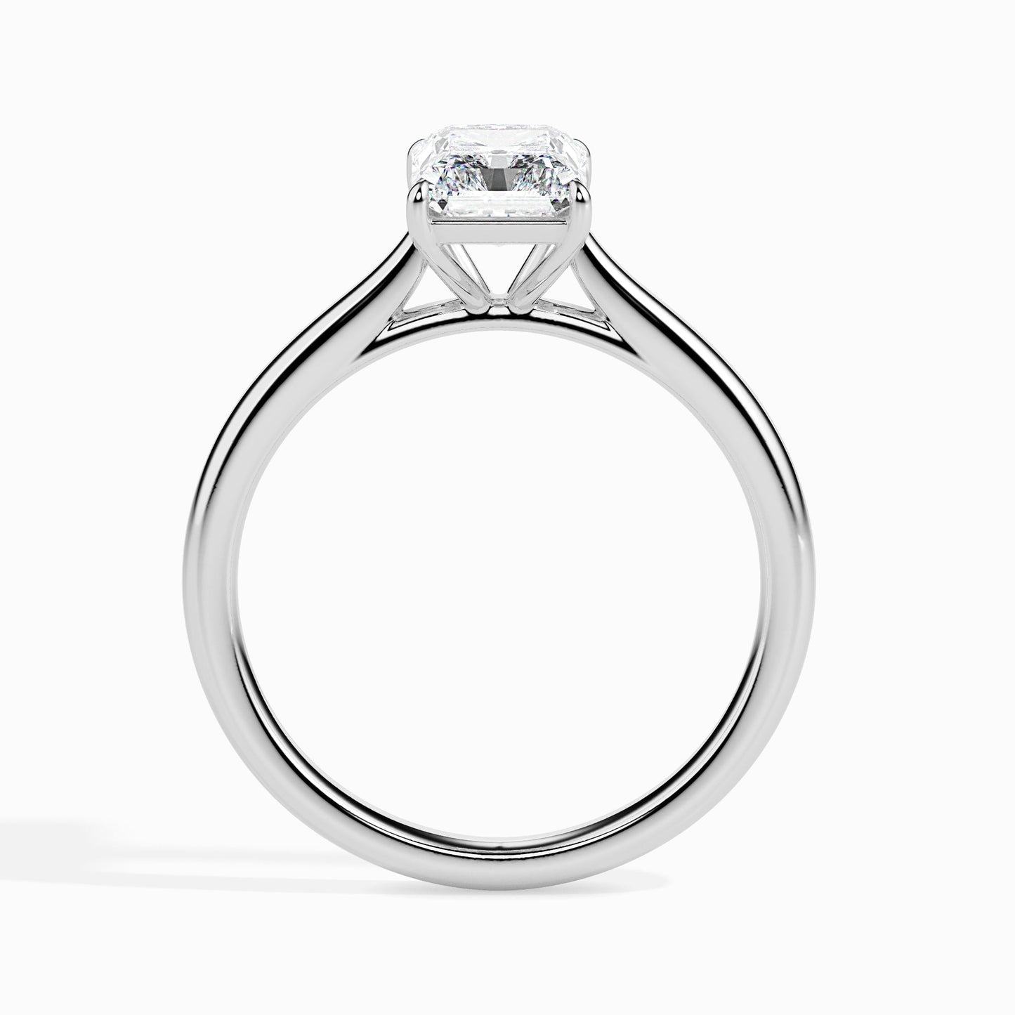 2ct Radiant Lab Diamond Camila Solitaire Ring - Fiona Diamonds - Fiona Diamonds