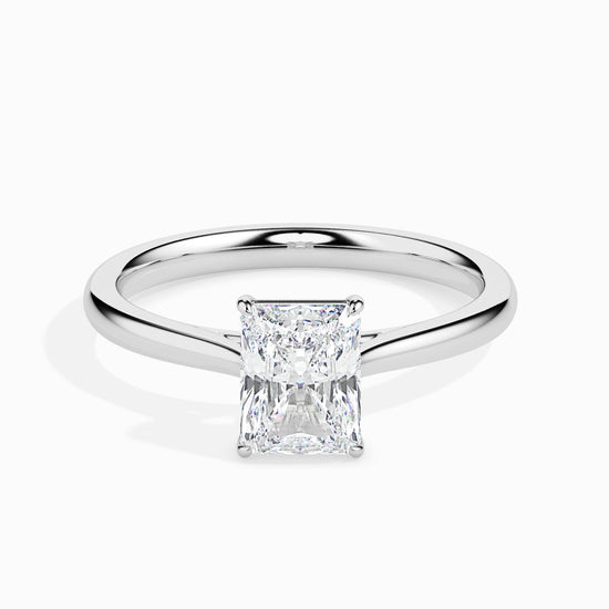 1ct Radiant Lab Diamond Camila Solitaire Ring - Fiona Diamonds - Fiona Diamonds