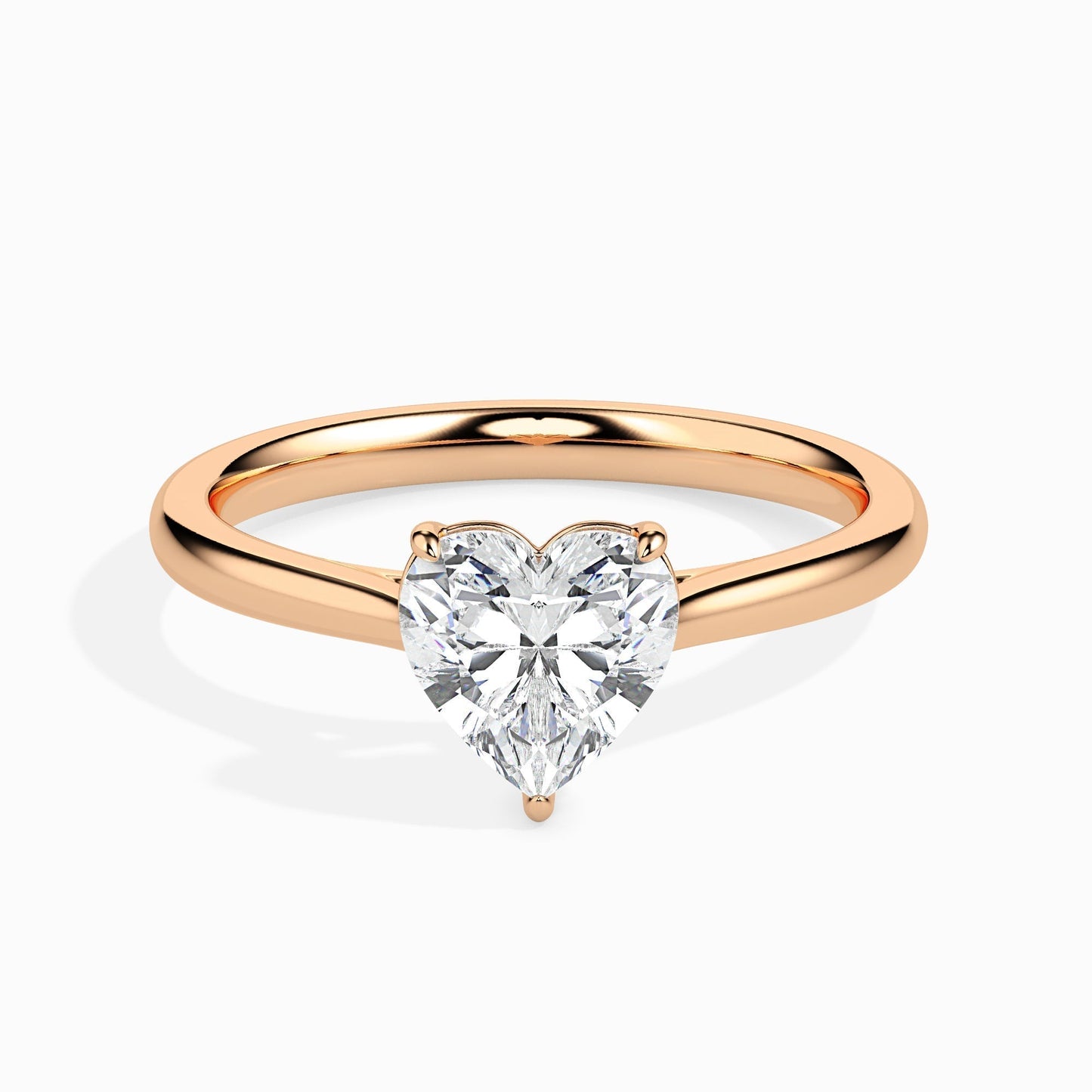 1.5ct Heart Lab Diamond Gianna Solitaire Ring