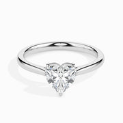 1.5ct Heart Lab Diamond Gianna Solitaire Ring - Fiona Diamonds - Fiona Diamonds