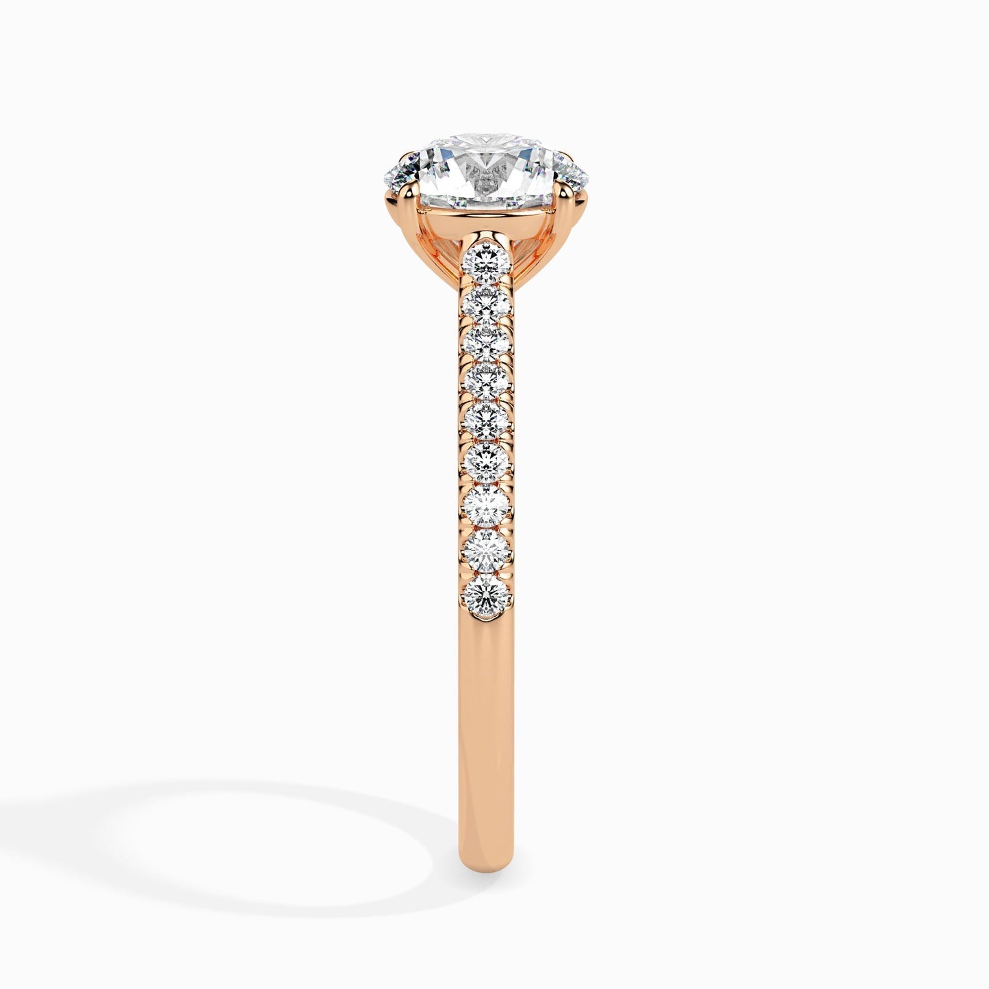 2ct Round Lab Diamond Wed Solitaire Ring - Fiona Diamonds - Fiona Diamonds