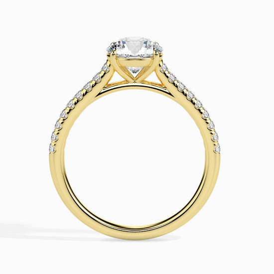 2ct Round Lab Diamond Wed Solitaire Ring - Fiona Diamonds - Fiona Diamonds