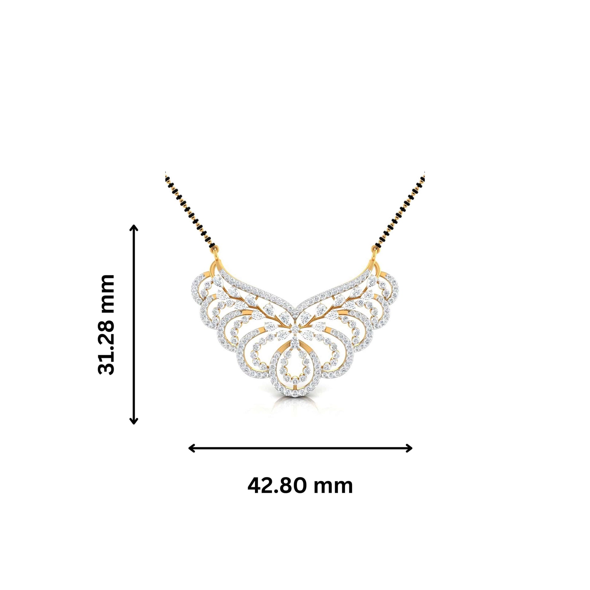 Radiate tanmaniya pendant for women Fiona Diamonds