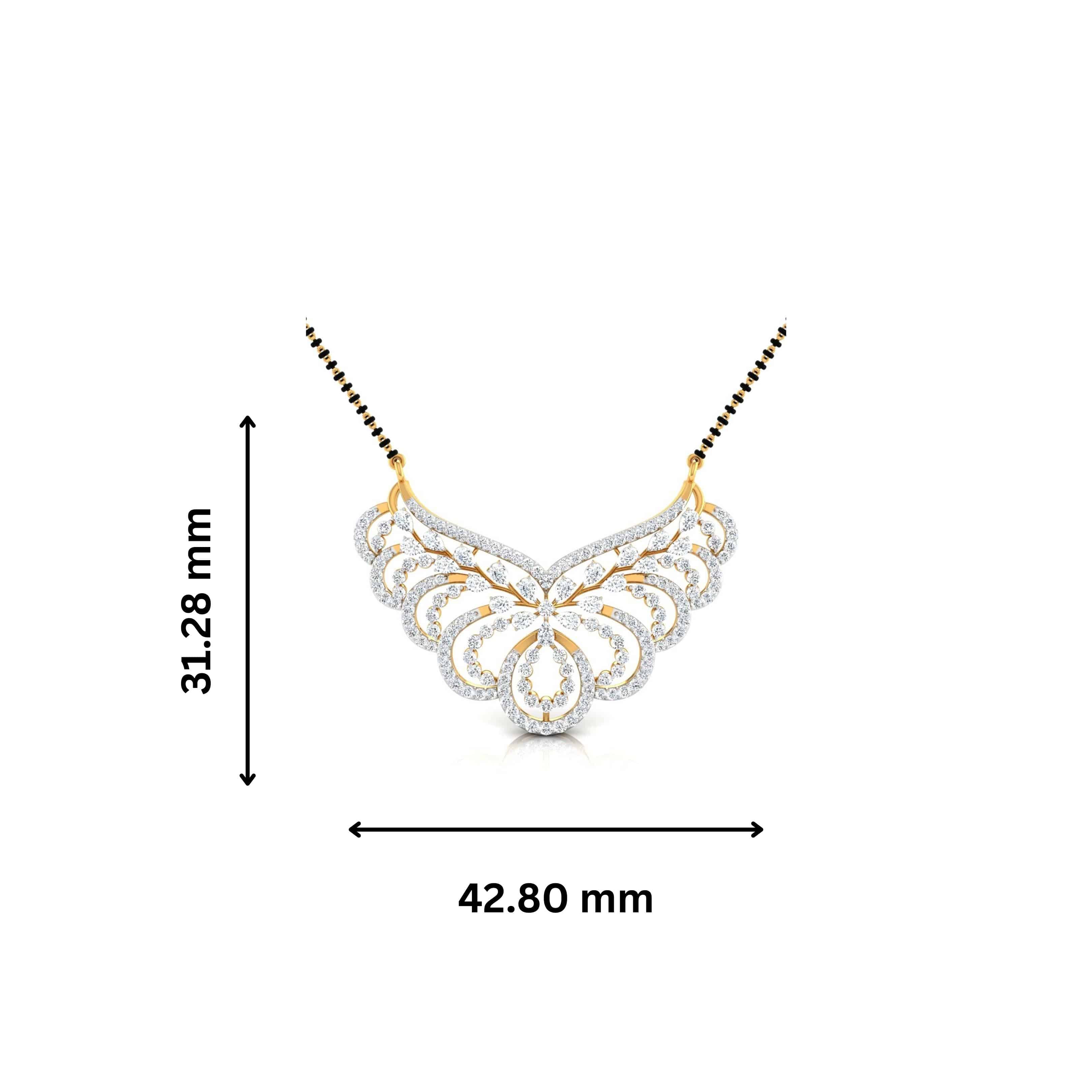 Radiate tanmaniya pendant for women Fiona Diamonds