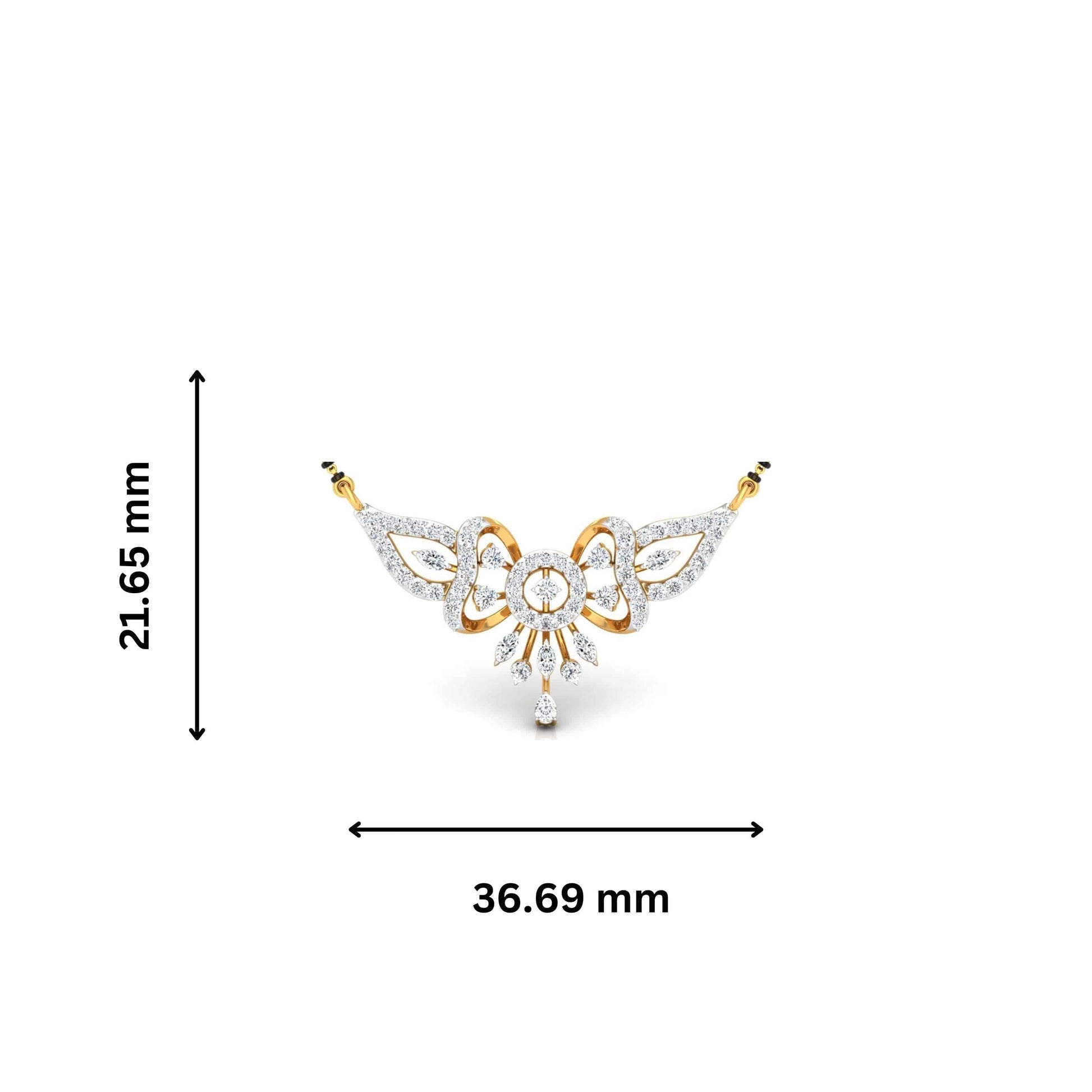 Burnish tanmaniya pendant for women Fiona Diamonds