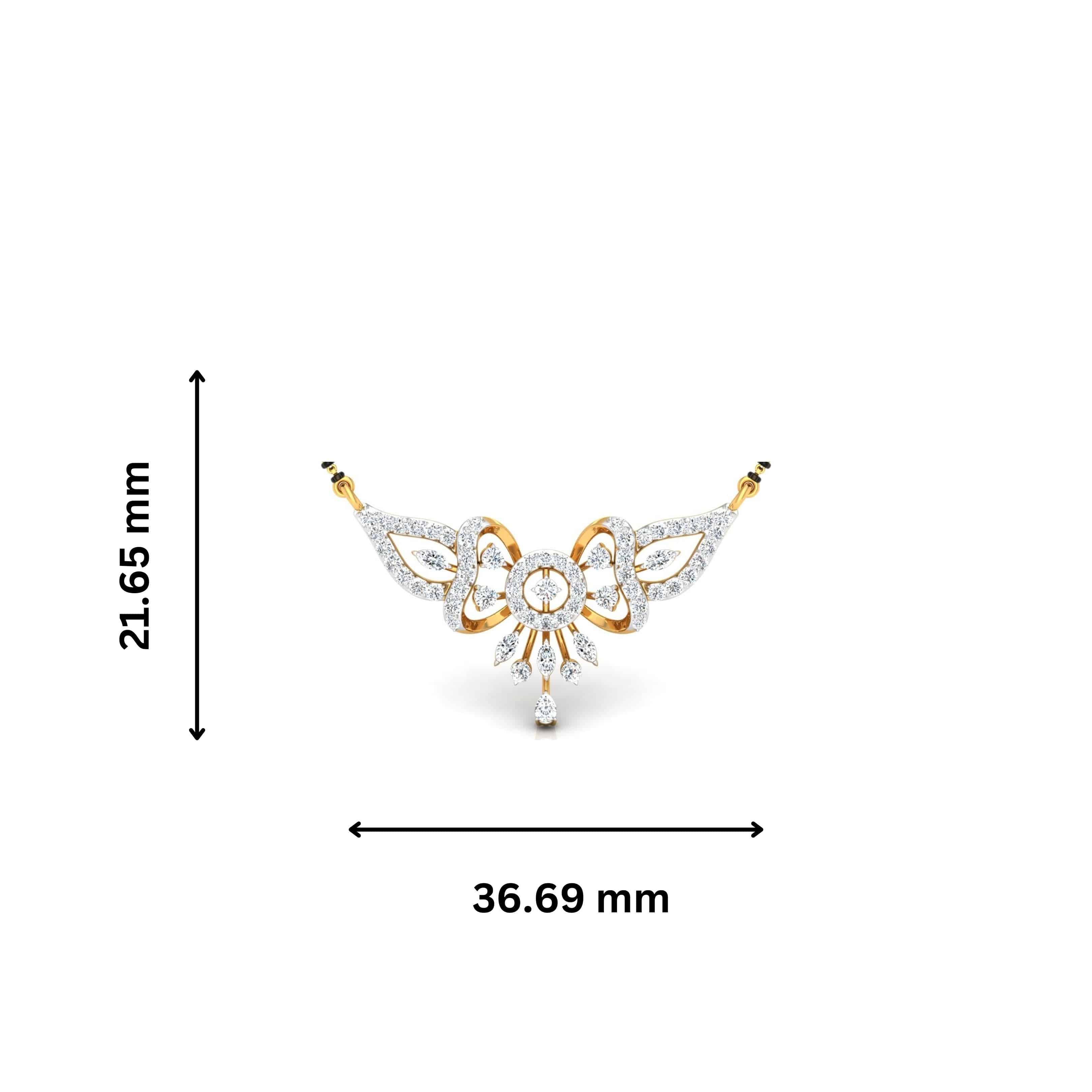 Burnish tanmaniya pendant for women Fiona Diamonds